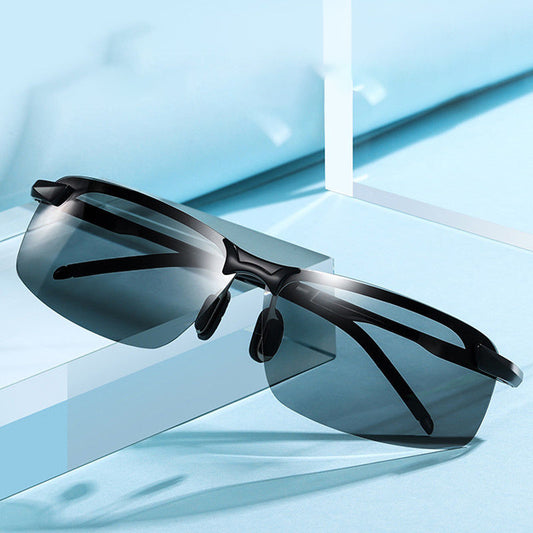 Men'S Polarized Sunglasses Driving Night Vision Driving Fishing Glasses
