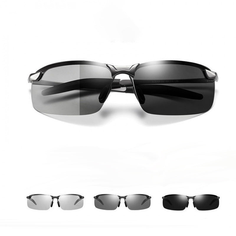 Men'S Polarized Sunglasses Driving Night Vision Driving Fishing Glasses