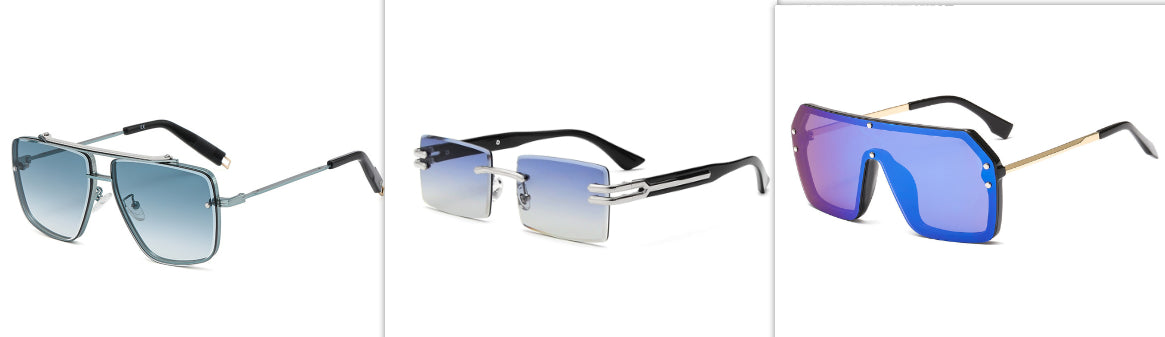 Fashion Style Square Sun Glasses  UV400